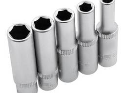 14104 Набор инструментов, 1/2", 1/4", CrV, 76 предм. //Stels