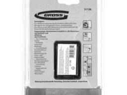 31126 Рулетка "Doppelhaken",10 м x 25 мм, двухсторонний зацеп, нейлон, двуст. шкала. ..