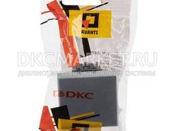 4404122 Инвертор Одноклавишный Модульный, "Avanti", "Закаленная Сталь", 2 Модуля