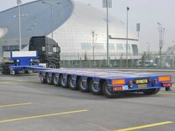 8 осный Полуприцеп Низкорамный трал