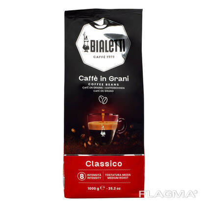 96080470 Кофе в зернах Bialetti Classico 1 кг