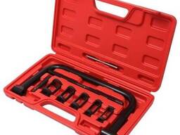 A1 Tools Рассухариватель клапанов струбцинного типа 10пр. , (сменные толкатели: 16, 19. ..