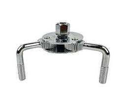 A1 Tools Съемник масляного фильтра ''краб'' изогнутый 1/2''(Ǿ 54-100мм), в комплекте. ..