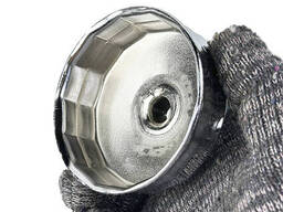 A1 Tools Съемник масляных фильтров торцевой, диаметр 73*74 мм. , 14 граней, квадрат 1/2. ..