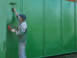 Акция! Покраска ворот после зимы под ключ!