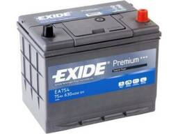 Аккумулятор Exide Premium EA754 75Ah 630A 272x170x225 "- "