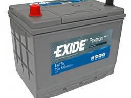 Аккумулятор Exide Premium EA755 75Ah 630A 272x170x225 " -"