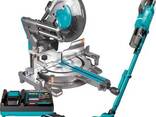 Аккумуляторная торцовочная пила Makita LS003GZ01/CL003GZ+PSKGRU1 - фото 1