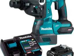 Аккумуляторный перфоратор SDS-plus с энергокомплектом Makita HR001GZ 191E10-9 191B26-6