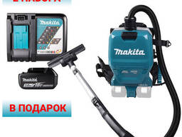 Аккумуляторный ранцевый пылесос Makita DVC261ZX11 2х191A25-2