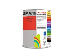 Акриловая цветная эмаль Colors, Радуга-220, 0.9 л
