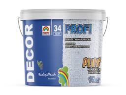 Акриловая декоративная краска Profi plus, 15 кг