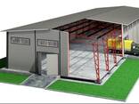Ангар склад ресторан спорткомплекс любой сложности качество - фото 2