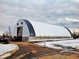 Ангары каркасно - тентовые, металлоконструкции