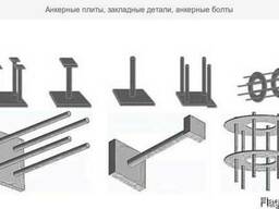 Строительные анкерные болты закладные детали для фундамента