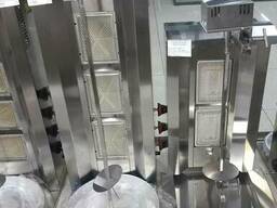 Аппарат для донера (шаурмы) газовый 3 горелки.