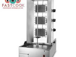 Аппарат донер кебаб, промышленный газовый с мотором ZH-91