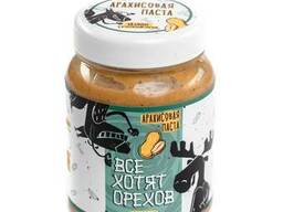 Арахисовая паста «Все хотят орехов» Сrunch