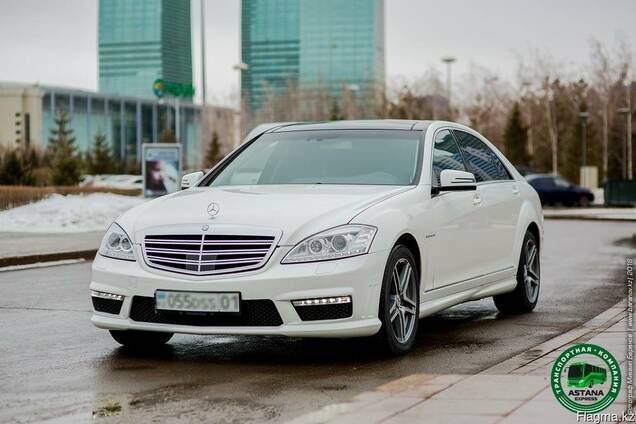 Аренда Mercedes Benz w 221 на свадьбу