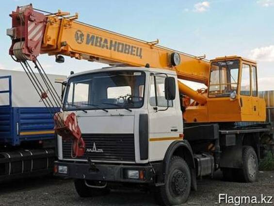 ⚡ Аренда спецтехники автокран Ивановец, Zoomlion 12-40т.