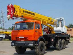 Аренда услуги автокрана в Костанае