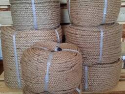 Аркан джутовый/джутовая веревка/ канат джутовый