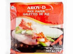 Aroy-D Бумага рисовая 22 см, 454 гр.