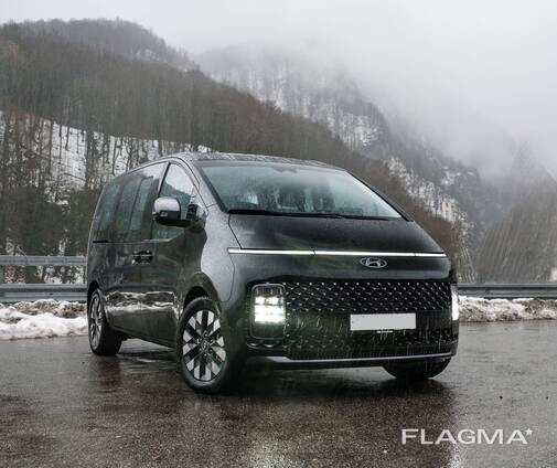 **Аренда минивэна Hyundai Staria 2024 VIP с водителем в Алматы 9 мест
