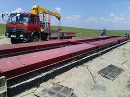 Автомобильные весы на 100 т, длина 18 м