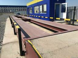 Автомобильные весы на 100 т, длина 12 м