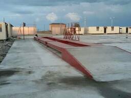 Автомобильные весы на 80 т, длина 18 м