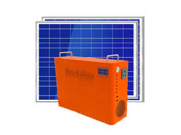 Автономная солнечная система. Комплект аккумулятор солнечная панель