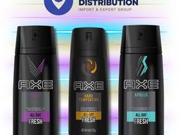 Axe, аэрозольные дезодоранты, большой выбор, оптовые продажи