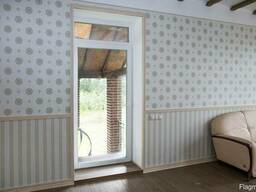 Балконные пластиковые двери Rehau