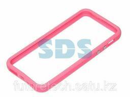 Бампер для iPhone 5/5S розовый