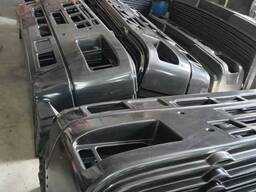 Бампер передний цельный МАЗ-5440,6430 (Пластик), НОВЫЙ