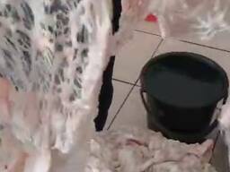 Бараний жир сетка; жир говяжий с ляжек; ножки говяжьи.