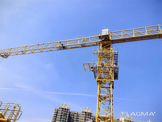 Башенный кран 10 т, высота 46 м. Стрела 65 м (1,5 т). Марка Zoomlion(WA6515),2021г.