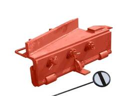 Башмак сбрасывающий КСБ-Р50, Р-65 (Колесосбрасыватель) левый