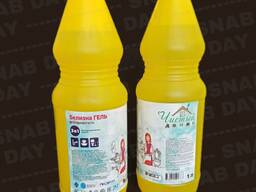 Белизна гель 1 литр аромат Лимон/хлор 25%