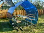Беседка Капелька из поликарбоната - фото 2