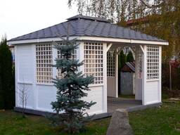Беседки из лиственницы