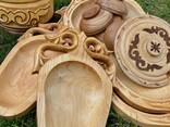 Деревянная посуда ручной работы из натуральной берёзы - фото 4
