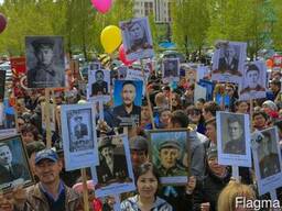 таблички с фото Ваших родственников на Бессмертный полк
