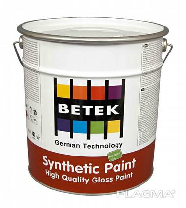 Betek Synthetic PAINT WHITE 0,75 кг Синтетическая алкидная глянцевая краска