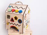 Бизидом по методике Монтессори Развивающая Игрушка Бизидомик - фото 1