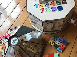 Бизиюрта/Новинка/Развивающая игрушка по методике Монтессори/ На заказ