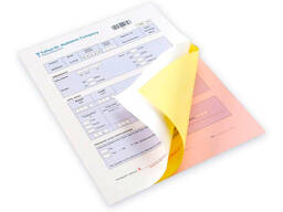 Бланк самокопирующийся