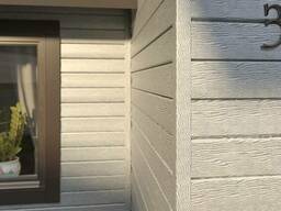 Виниловый сайдинг Block House Timberblock (Ясень беленый)