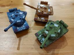 Боевой Танк "Battle Tank". Детская фрикционная игрушка на колесиках.